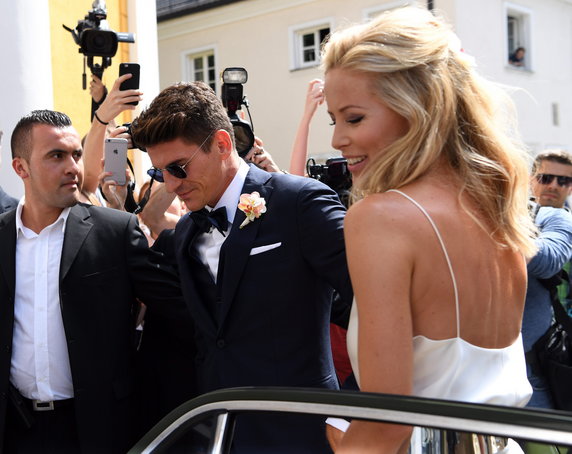 GERMANY PEOPLE SOCCER GOMEZ WEDDING (Wedding of Mario Gomez)