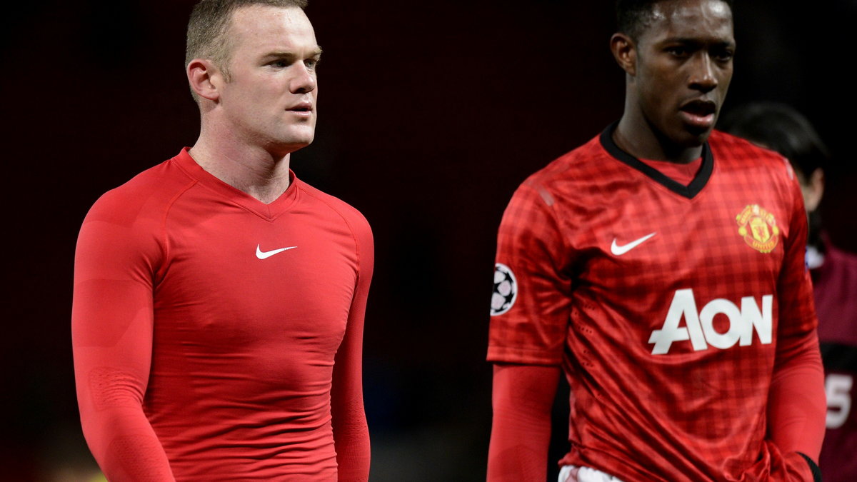 Wayne Rooney i Danny Welbeck (z prawej)