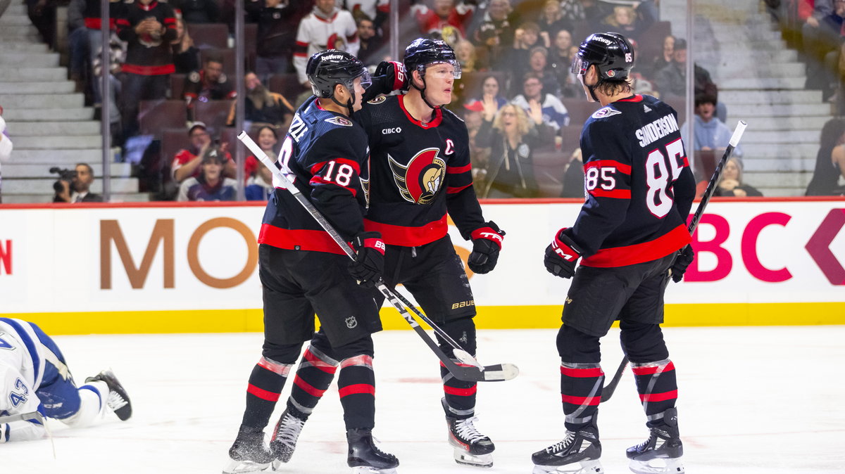 Radość hokeistów Ottawa Senators