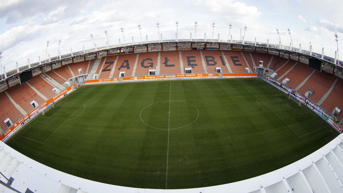 Lubin, stadion, widok