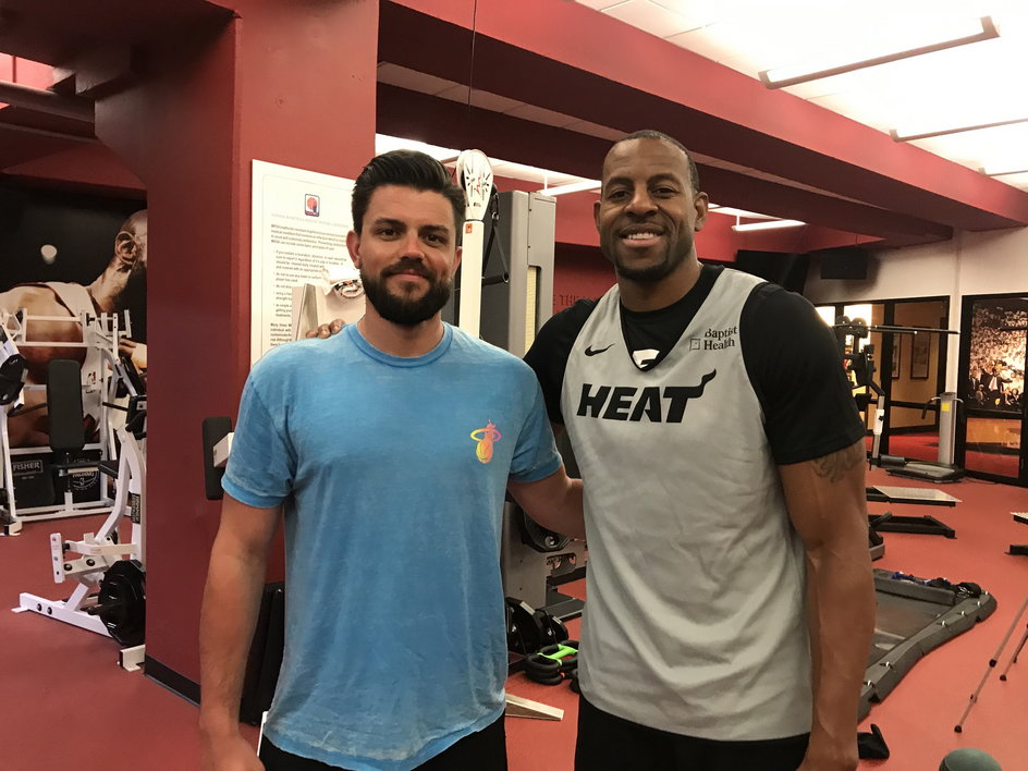 Filip Dylik i Andre Iguodala