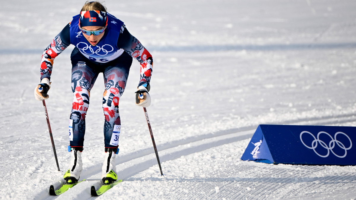 Therese Johaug zdobyła w Pekinie złoto na 15 km w biegu łączonym oraz na 10 km stylem klasycznym.