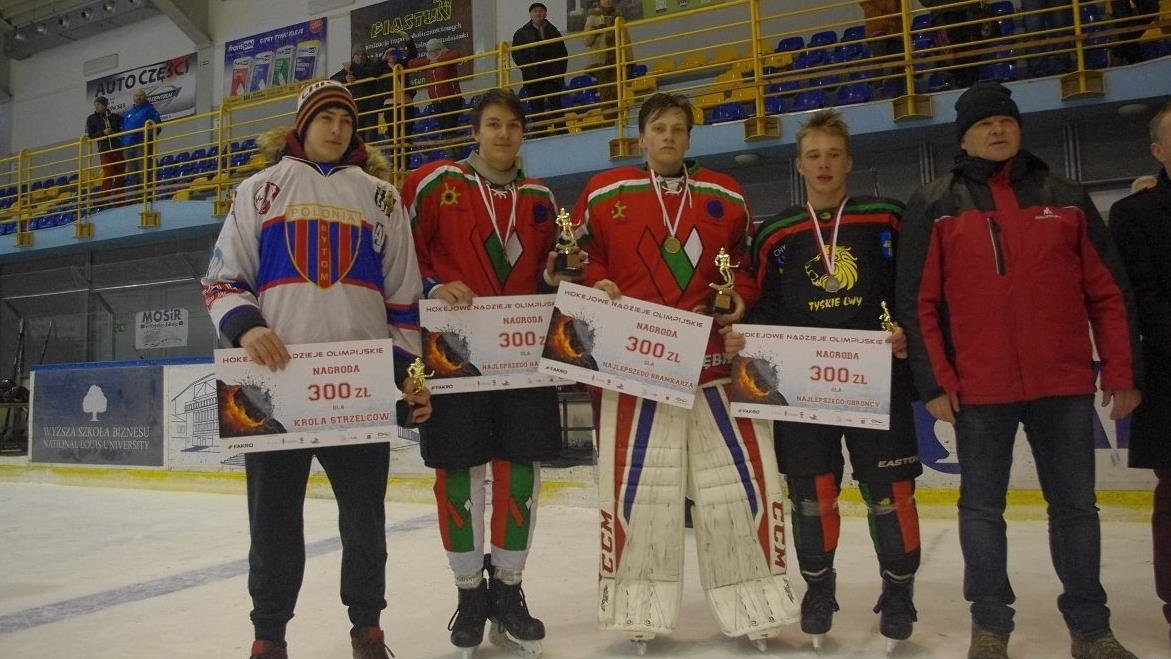 Zagłębie Sosnowiec wygrało olimpiadę młodzieży, Zygmunt najlepszym hokeistą