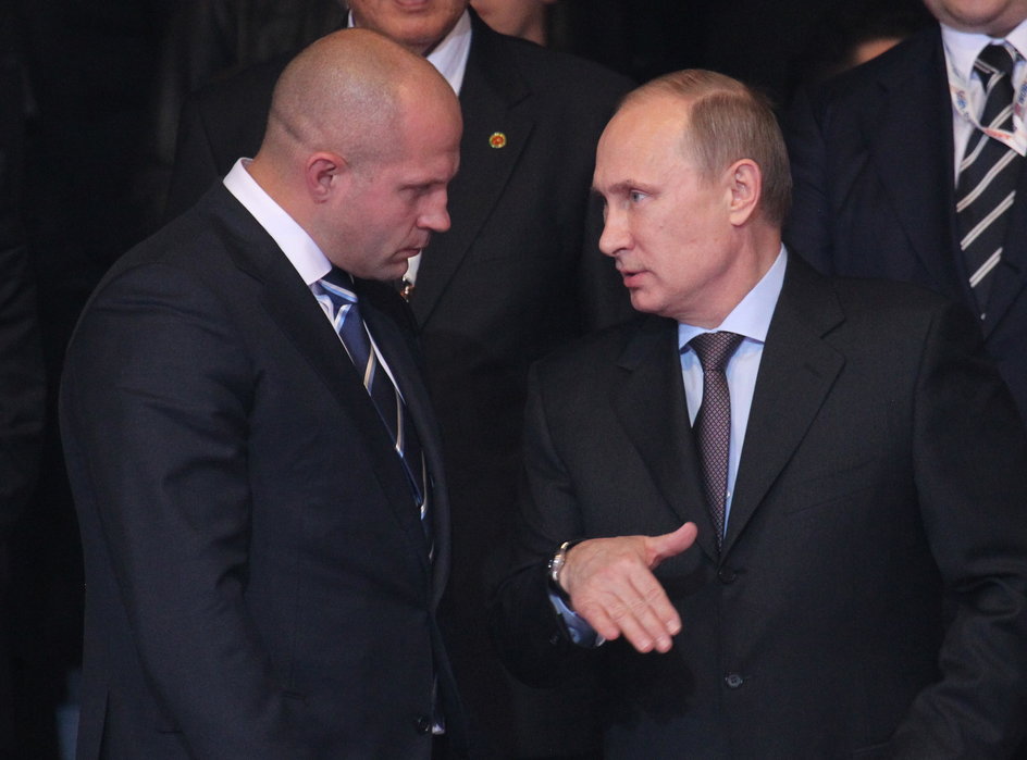 Fiodor Jemieljanienko i Władimir Putin