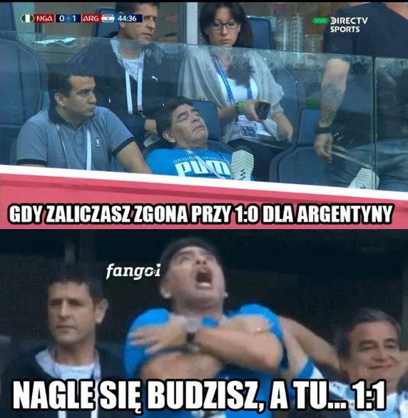 Memy po meczu Nigeria - Argentyna