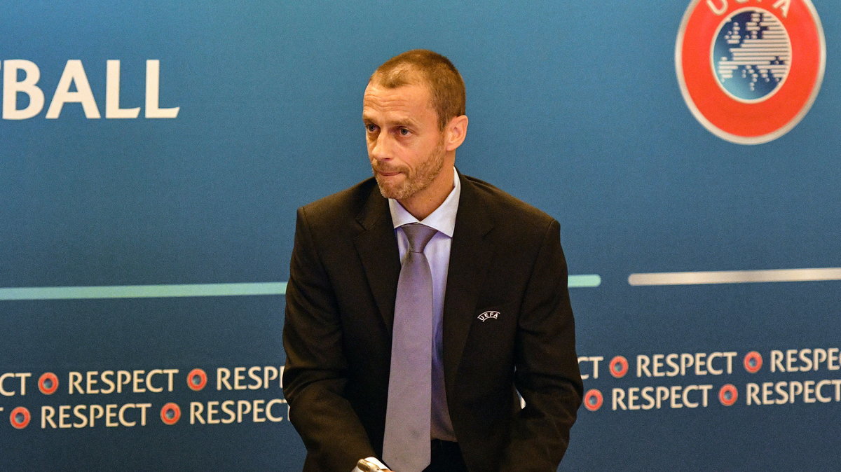 Prezydent UEFA Aleksander Čeferin