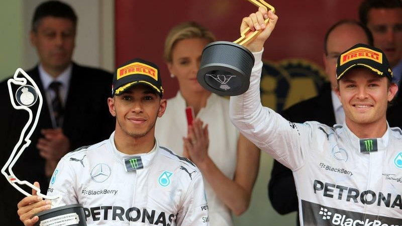 Nico Rosberg i Lewis Hamilton