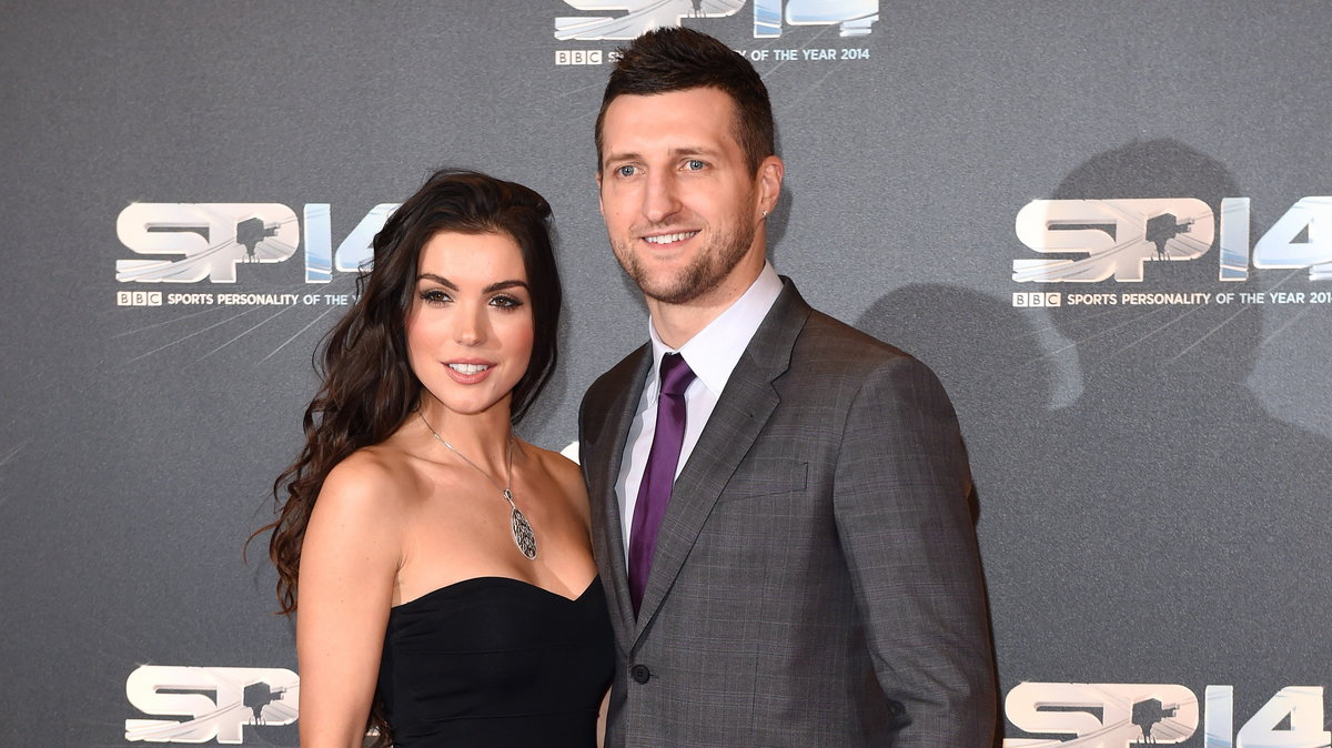 Rachael Cordingley i Carl Froch