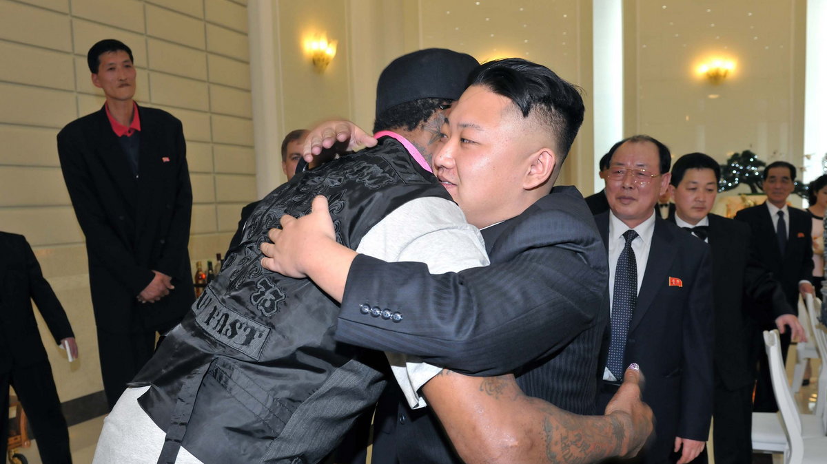 Dennis Rodman i Kim Dzong Un