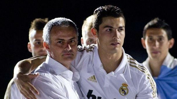 Jose Mourinho i Cristiano Ronaldo