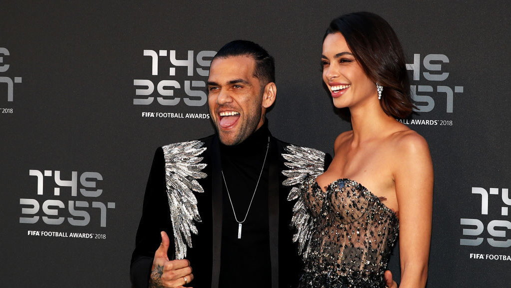 Dani Alves i Joana Sanz