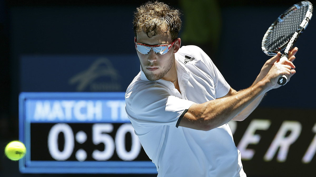 Jerzy Janowicz na Australian Open 2015, fot. Reuters