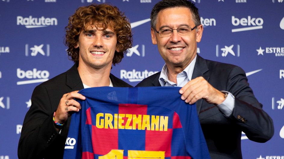 Antoine Griezmann (z lewej)