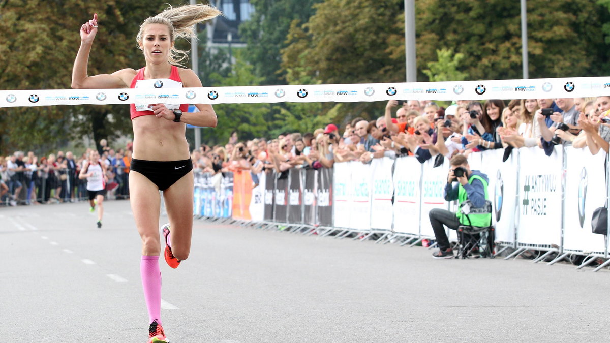 Iwona Lewandowska w ub. roku wygrała BMW Półmaraton Praski