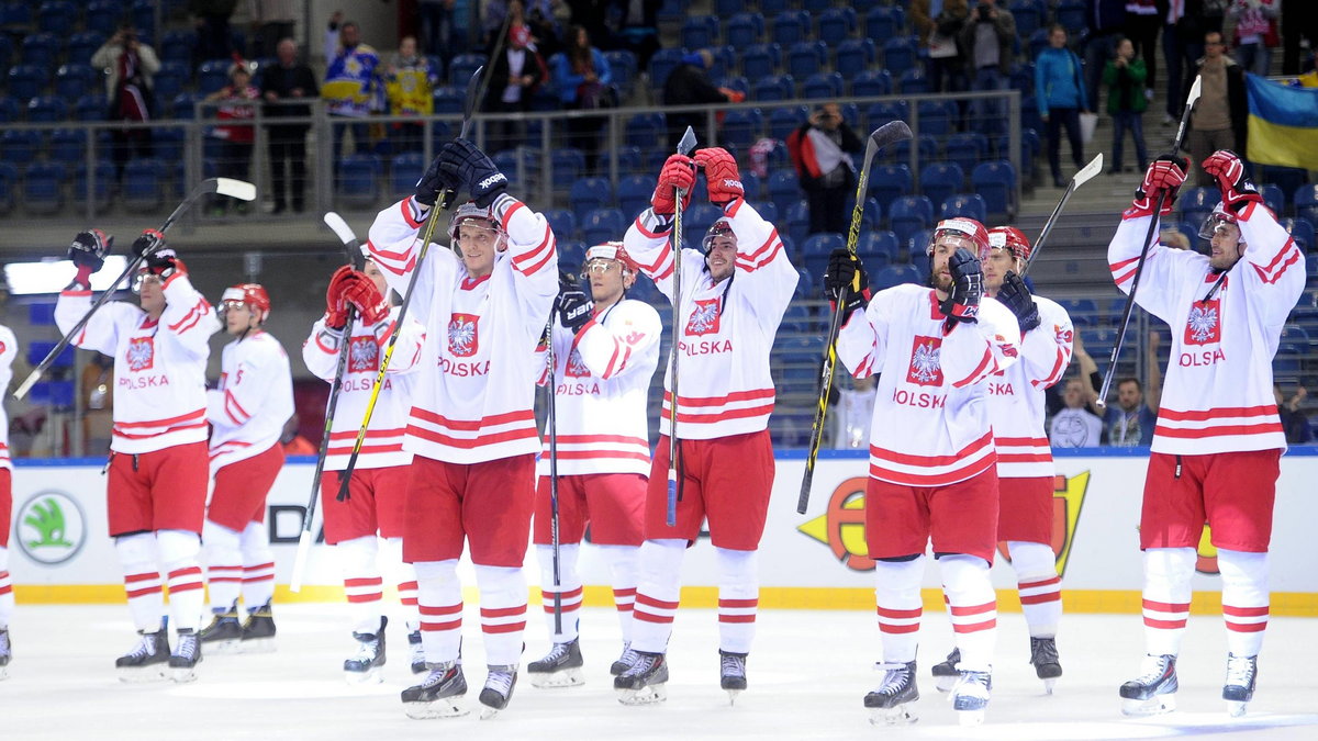 Radość reprezentacji Polski podczas MŚ 2015