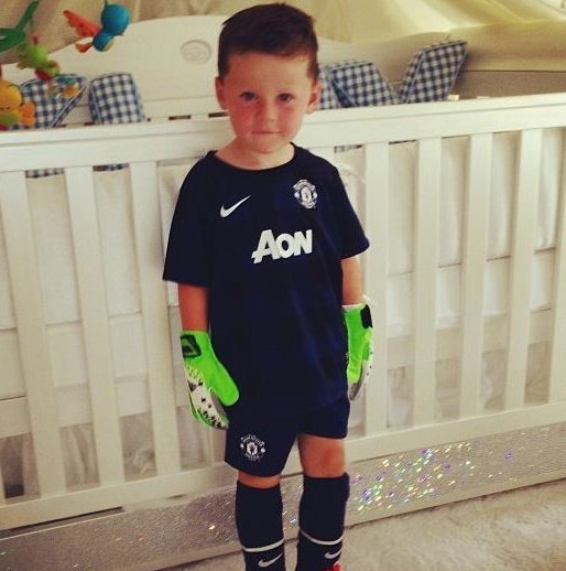 Kai Rooney /fot. Screen /Facebook /Wayne Rooney