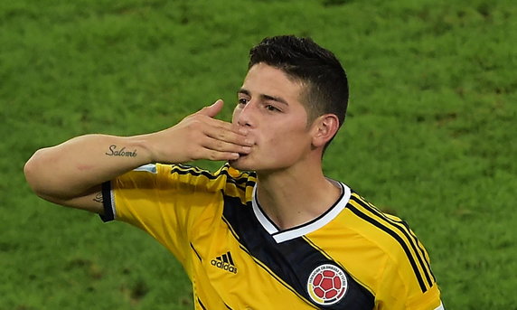 James Rodriguez zaczarował Brazylię