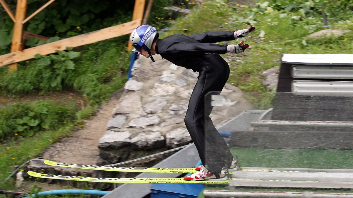 ZAKOPANE KADRA SKOCZKÓW MAŁYSZ TRENING