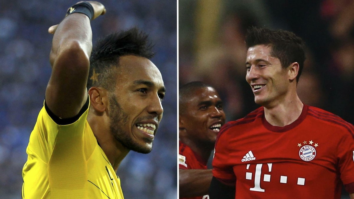 Lewandowski , Aubameyang