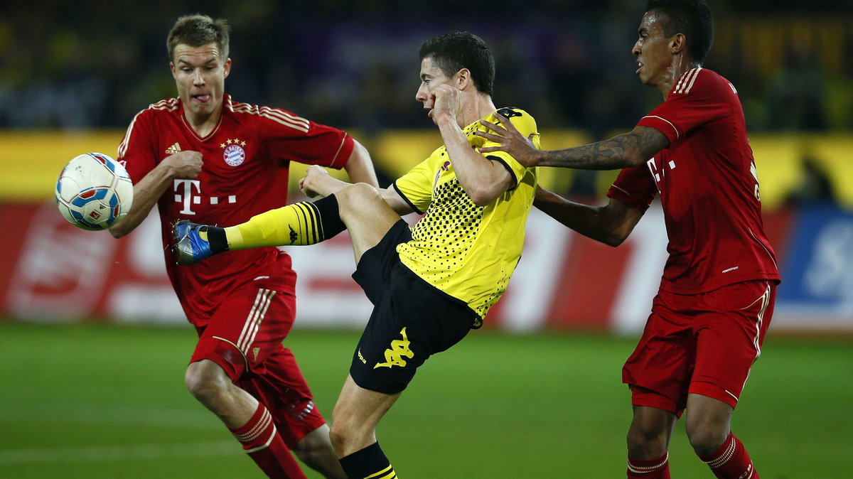 Borussia - Bayern: Robert Lewandowski (C)