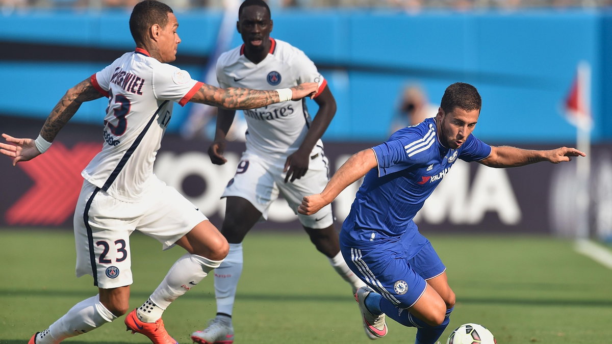 International Champions Cup, Paris St. Germain, Chelsea, Jean-Kevin Augustin, Gregory van der Wiel, Eden Hazard