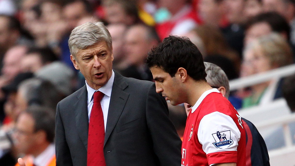 Arsene Wenger i Cesc Fabregas