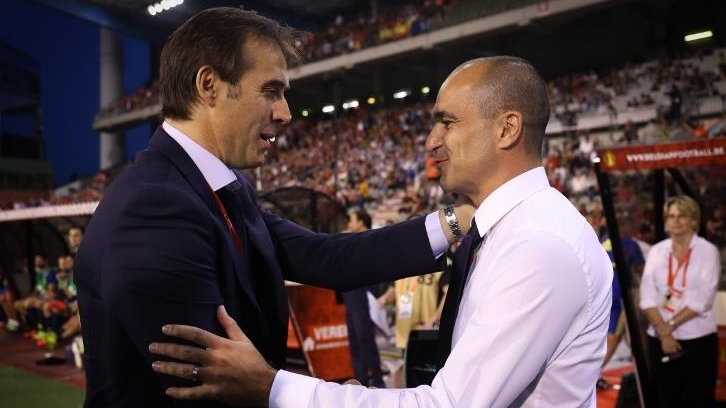 Julen Lopetegui Roberto Martinez