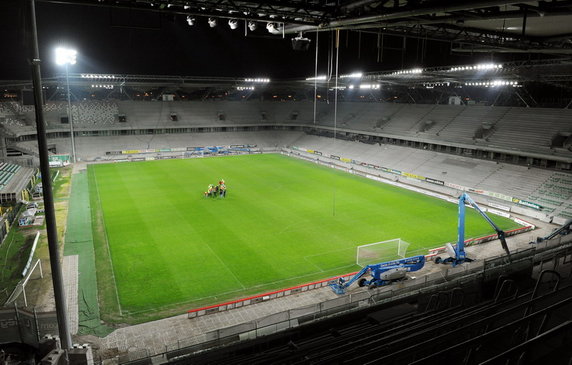 Budowa stadionu Legii