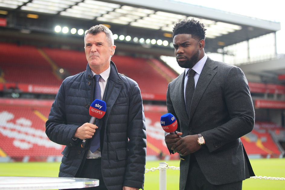 Roy Keane (L) i Micah Richards