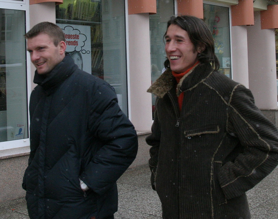 Andrzej Juskowiak i Tomasz Bobel grali wspólnie w Erzgebirge Aue w latach 2004-2007