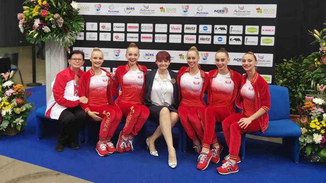 Anna Mrozińska z reprezentacją Polski na PŚ w Portimao