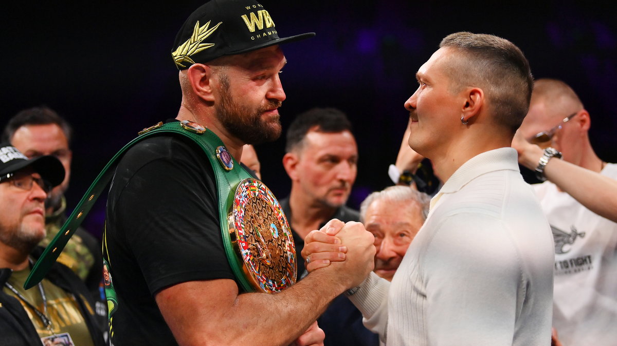 Tyson Fury i Ołeksandr Usyk