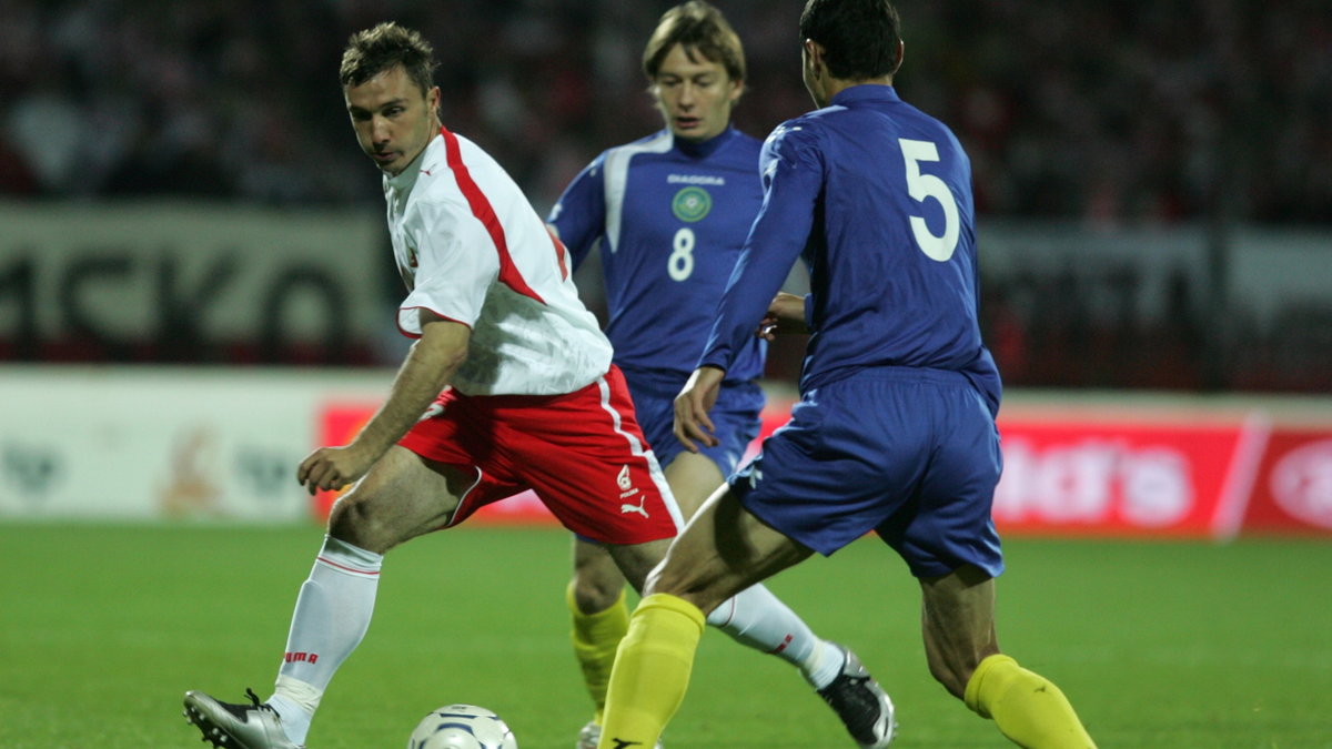 PIŁKA NOŻNA ELIMINACJE EURO 2008 POLSKA KAZACHSTAN