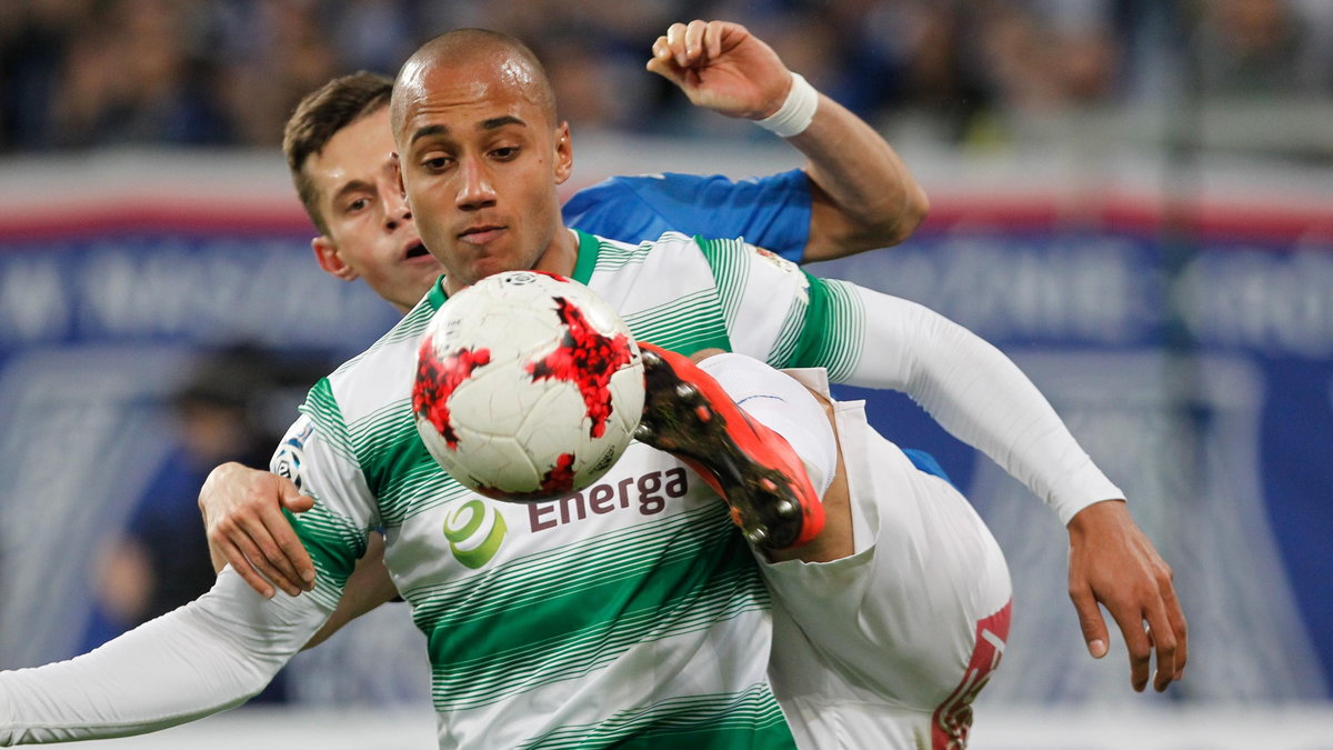 Pilka nozna. Ekstraklasa. Lech Poznan - Lechia Gdansk. 05.03.2017