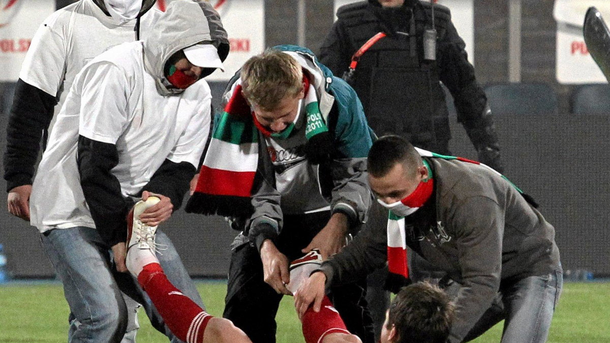 Zamiekszki po meczu Legia - Lech w finale Pucharu Polski