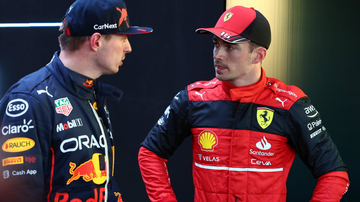 Max Verstappen i Charles Leclerc