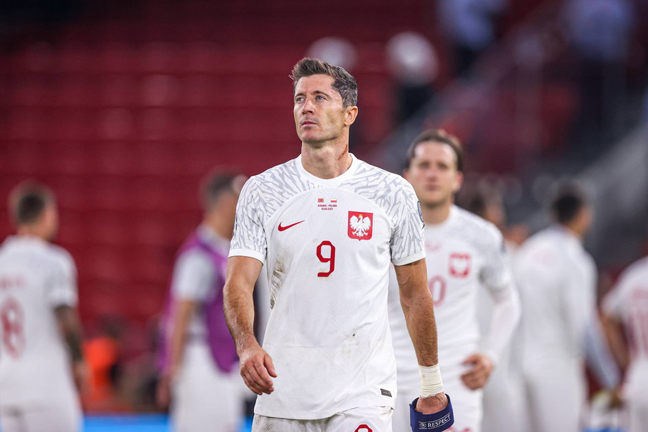 Robert Lewandowski (Albania 2:0 Polska, 10.09.2023 r.).