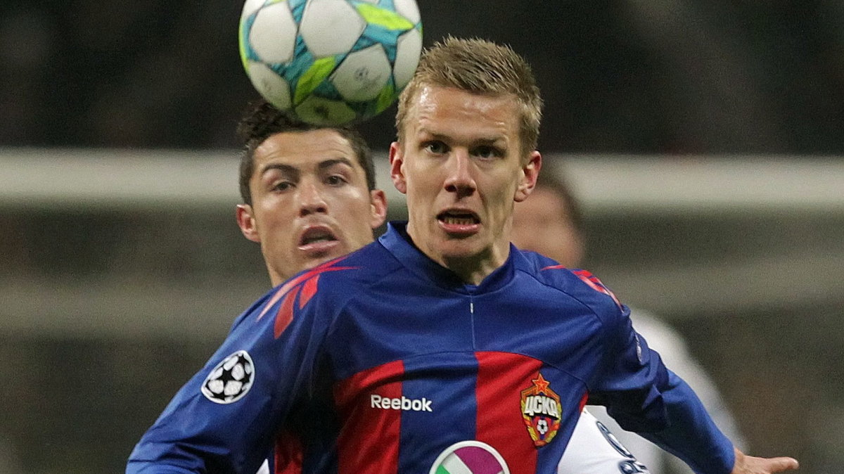 CSKA - Real: Pontus Wernbloom (front)