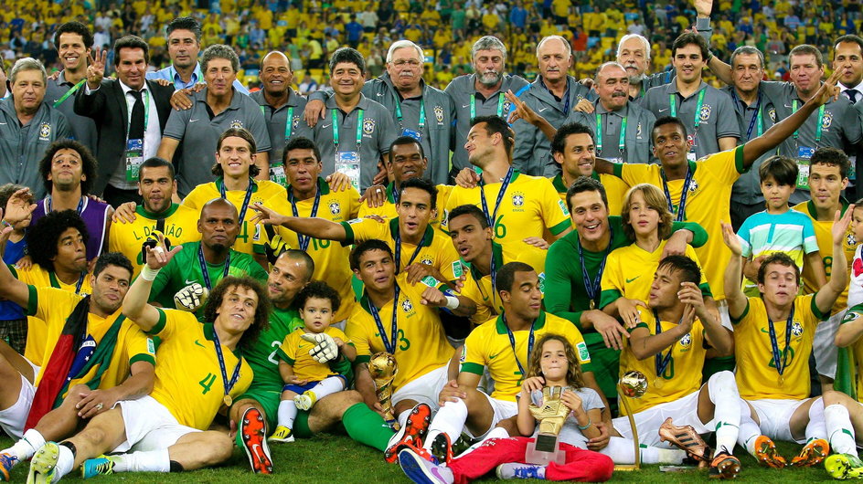 Brazylia z Pucharem Konfederacji