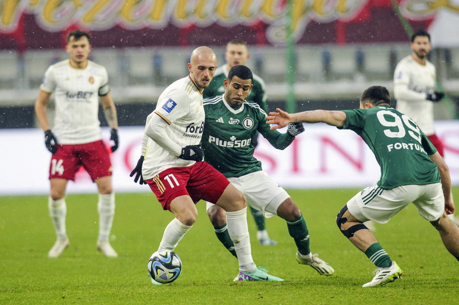 Z Legią (1:1) ŁKS rozegrał jedno z lepszych spotkań w rundzie jesiennej