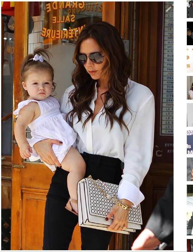 Harper i Victoria Beckham