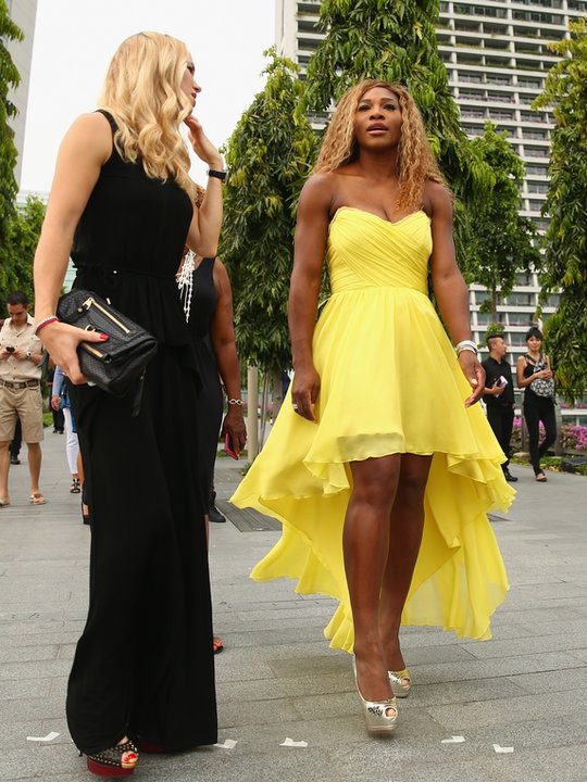 Caroline Wozniacki i Serena Williams