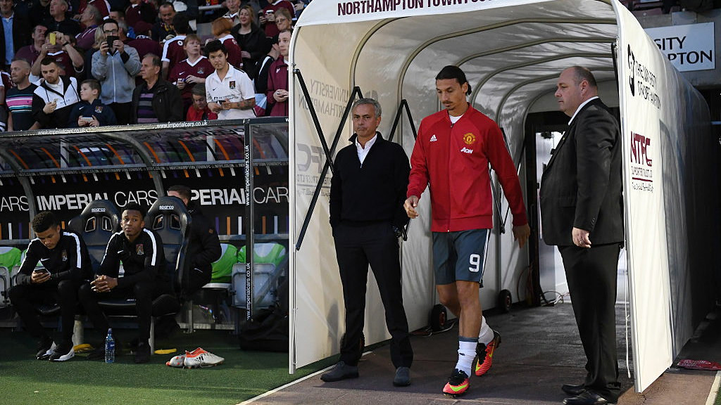 Jose Mourinho i Zlatan Ibrahimovic