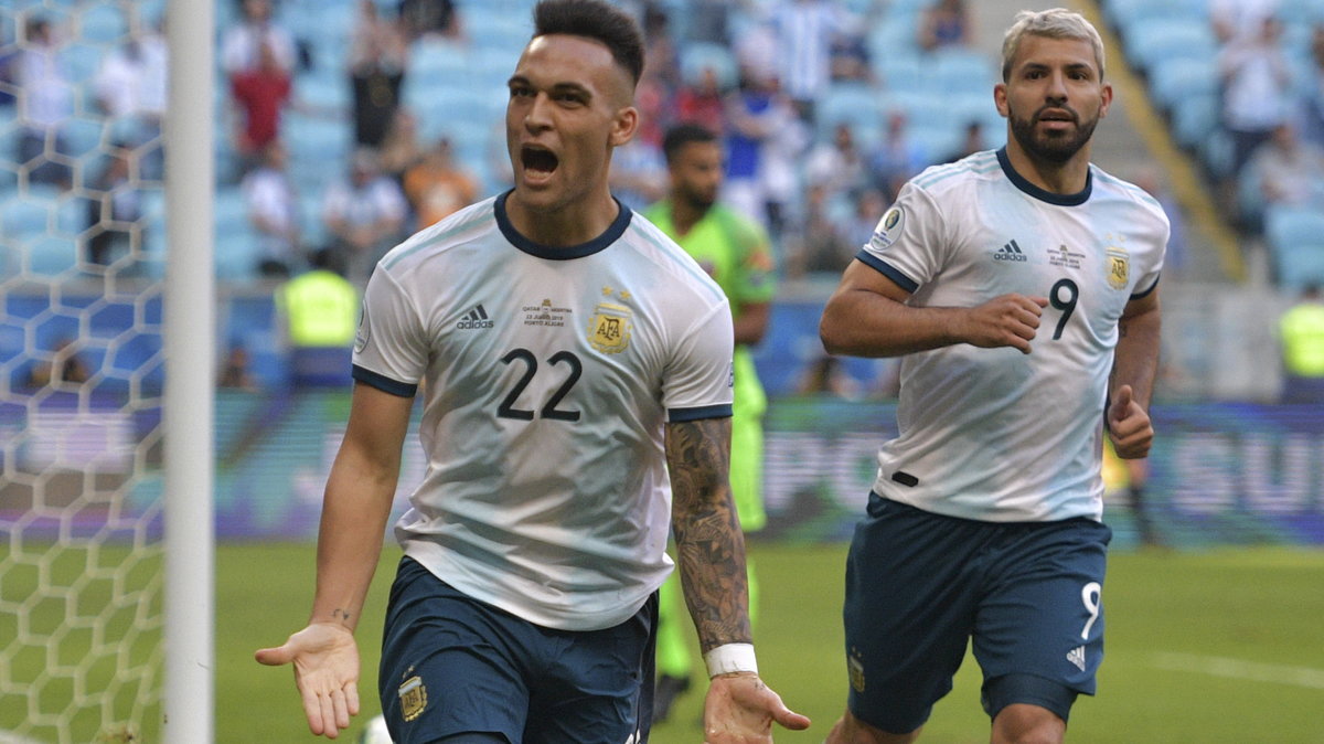 Lautaro Martinez i Sergio Agüero (Argentyna)