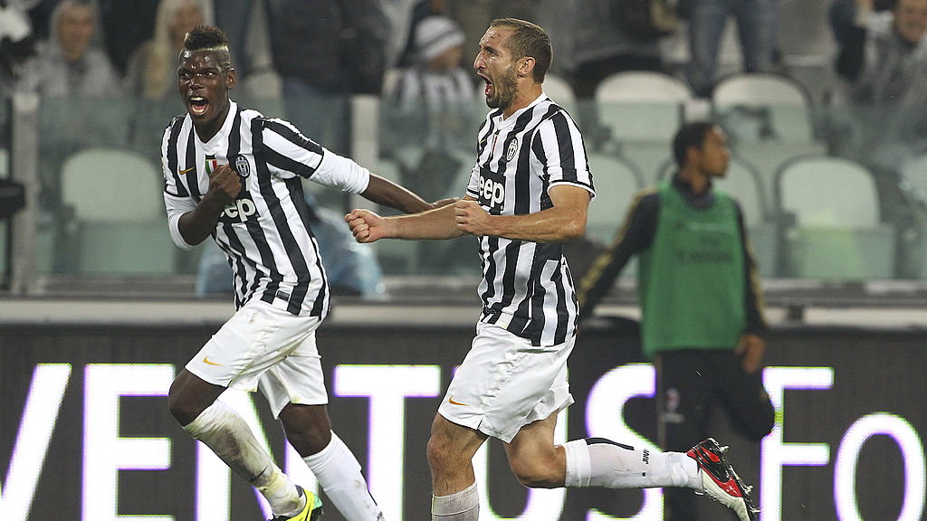 Paul Pogba i Giorgio Chiellini