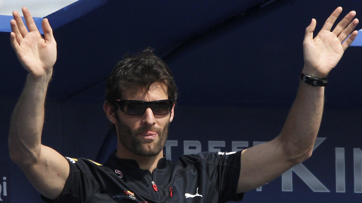 Mark Webber w Bangkoku