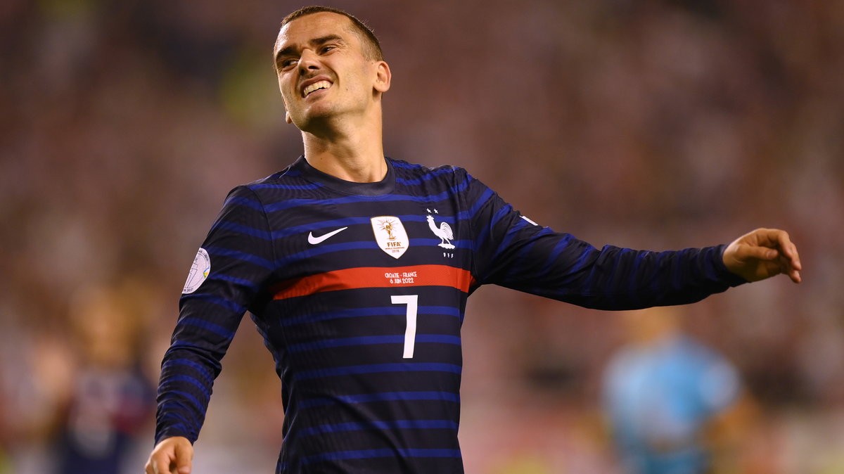 Antoine Griezmann w barwach reprezentacji Francji