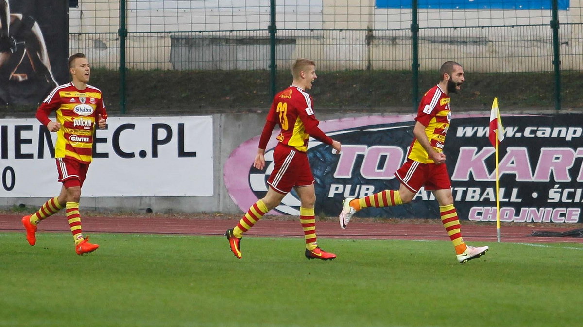 Pilka nozna. I liga. Chojniczanka Chojnice - Gornik Zabrze. 08.10.2016