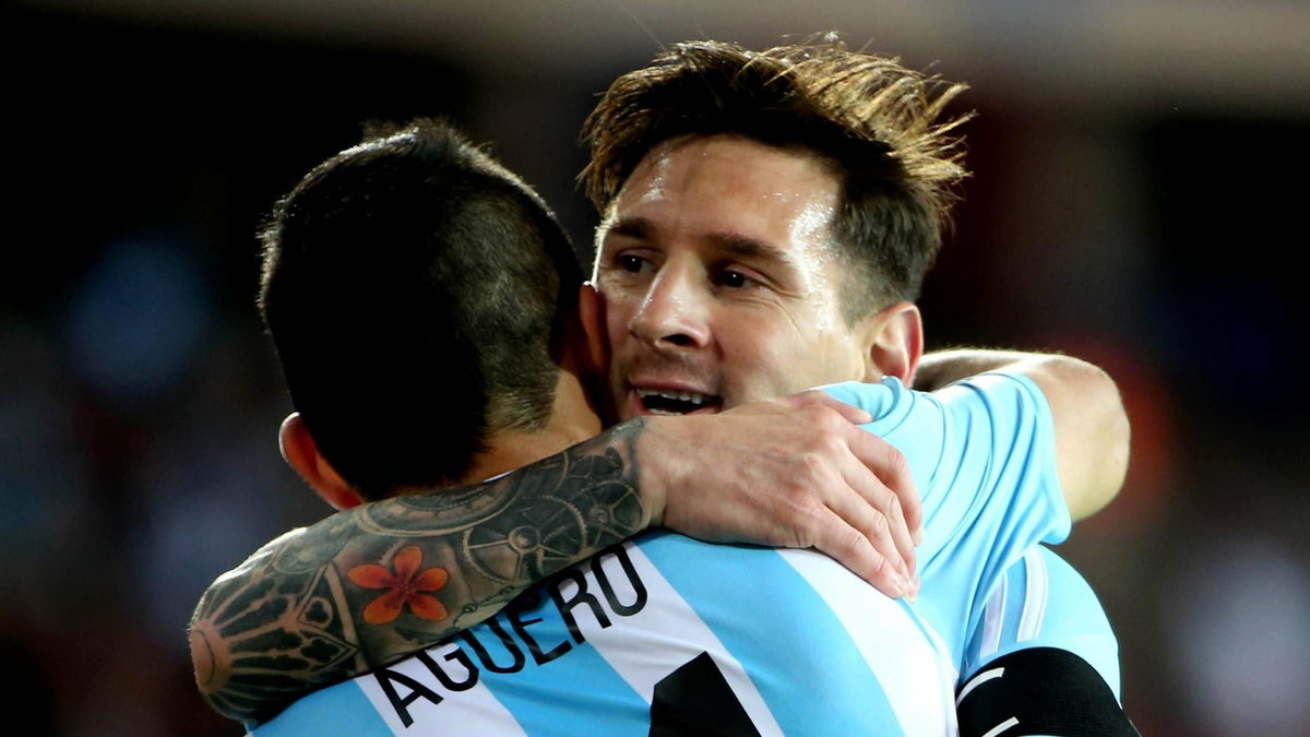 Sergio Aguero i Lionel Messi