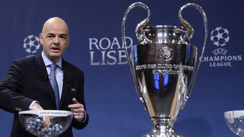 Sekretarz generalny UEFA Gianni Infantino